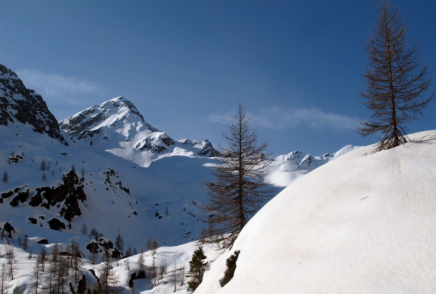 Il Sasso; scorcio verso la Cima di Sassumero...