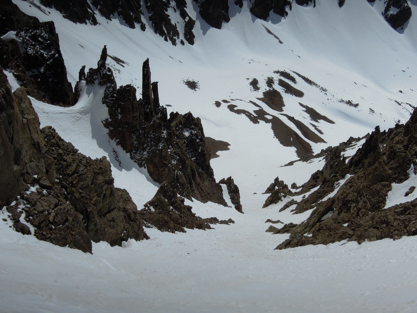 Le couloir SE, et la "Sagrada Familia"