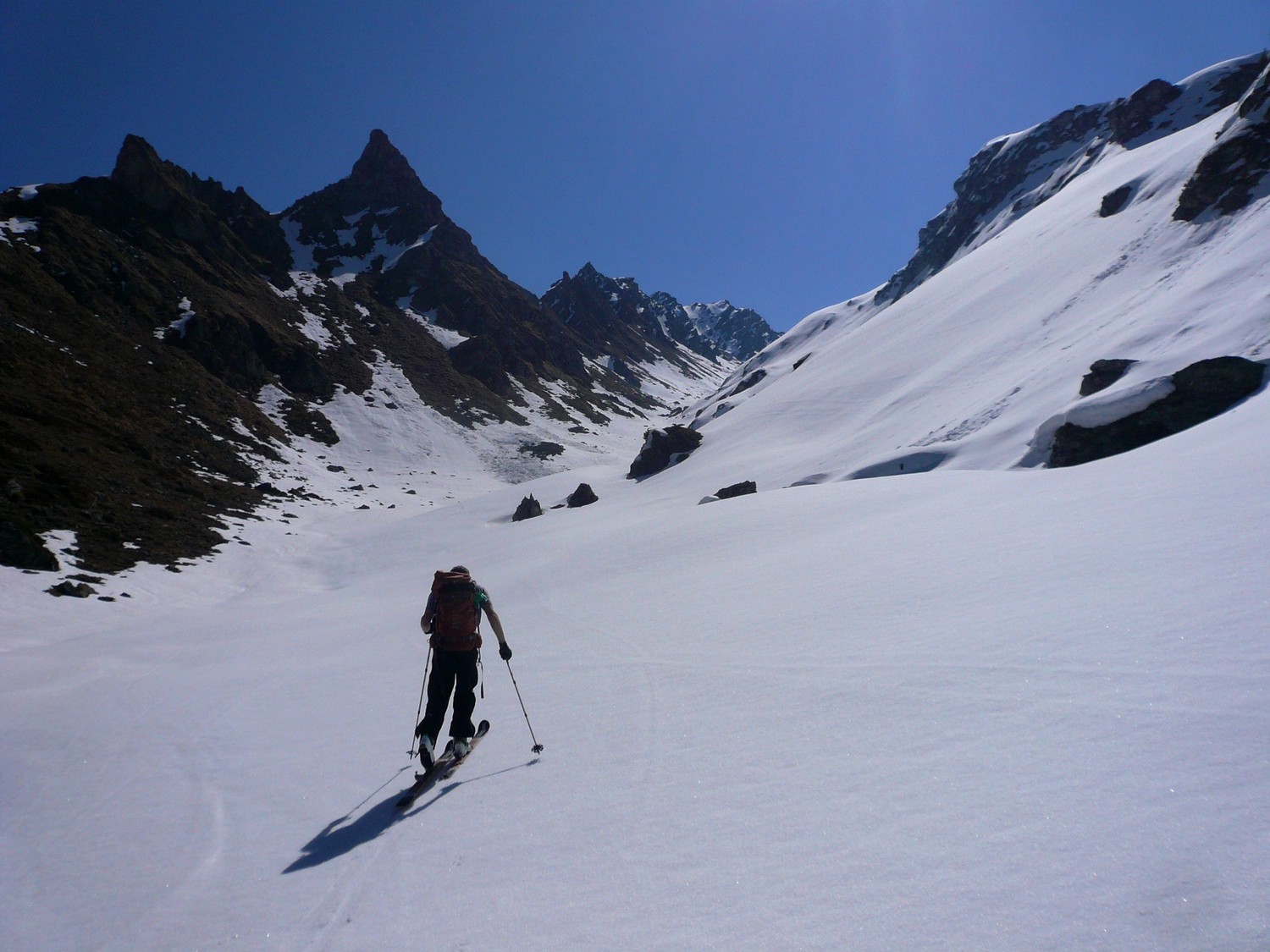 Combe du Métailler vers 2450m
