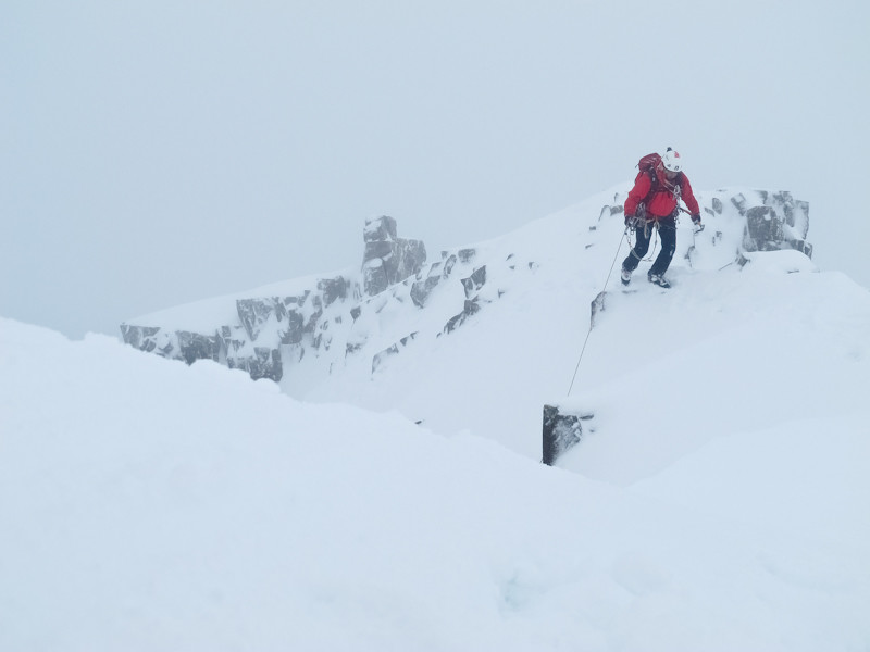 Sur l'arête tranquille