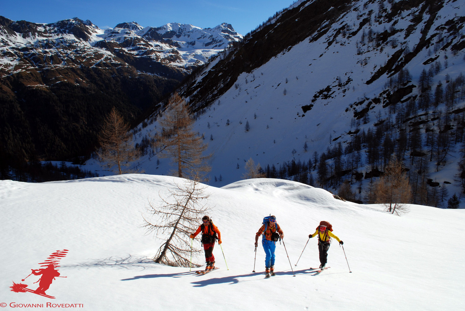 Salita al Il Sasso 2818m in Val Guinzana