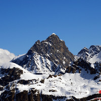 L'imponente Cima Viola versante SE dal Il Sasso 2818m
