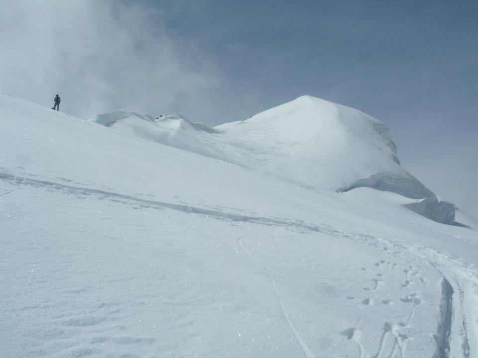 Verso la cima