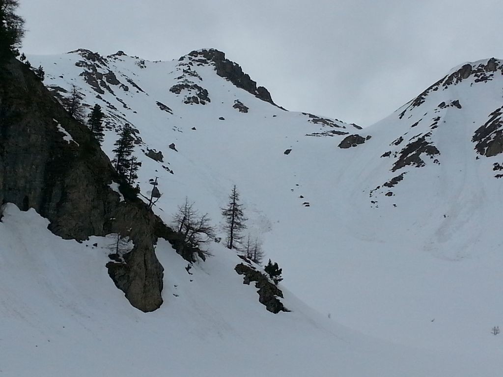 Face N du Pic Jean Rey, depuis Plan Vallon