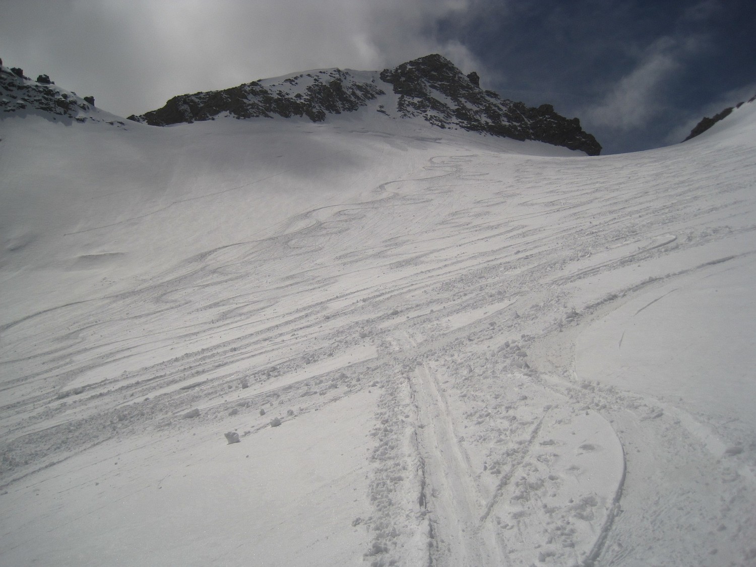 Pointe Brevoort et Glacier supérieur des Agneaux
