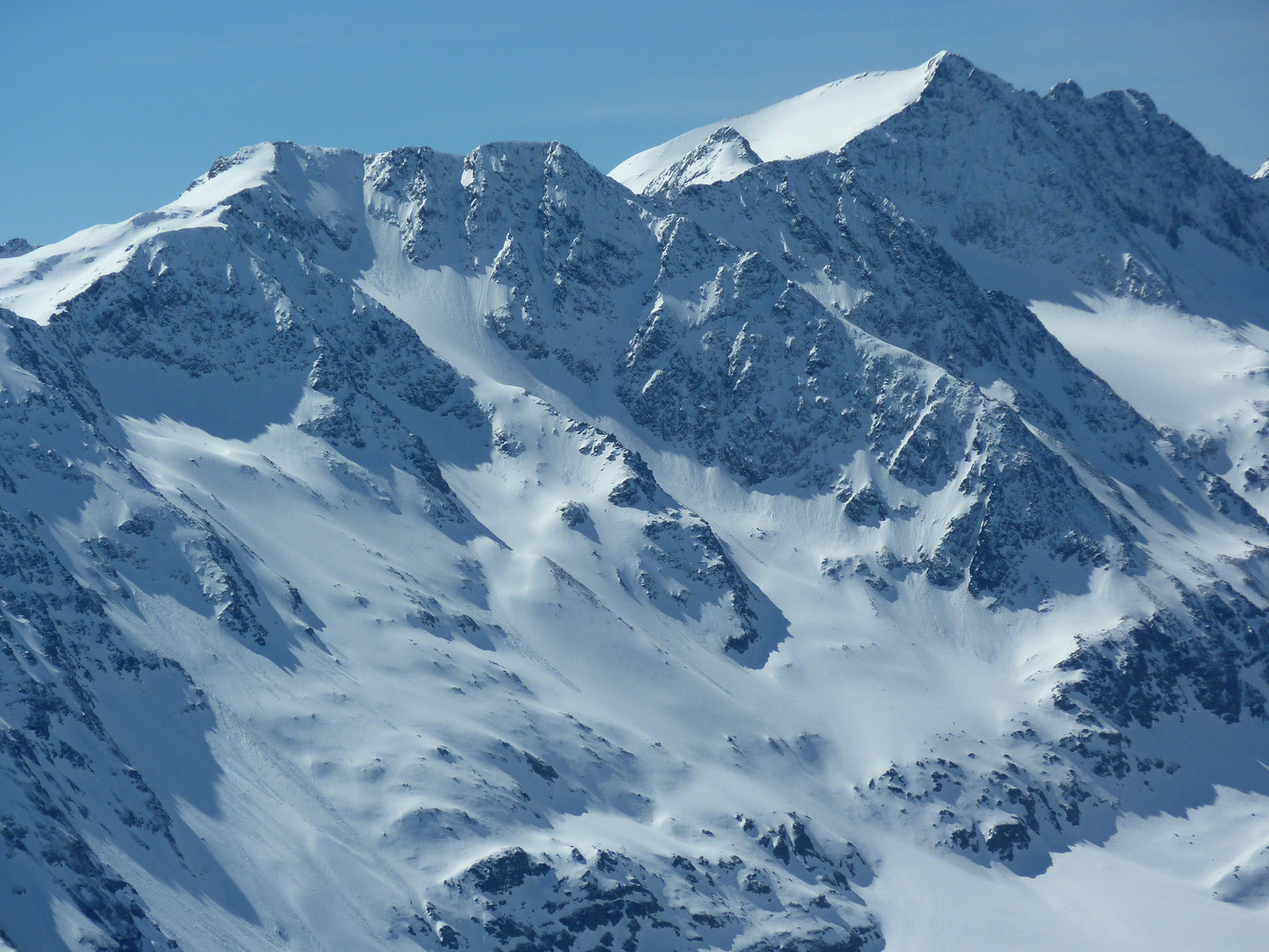 Cimes de la Cochette : Couloirs N