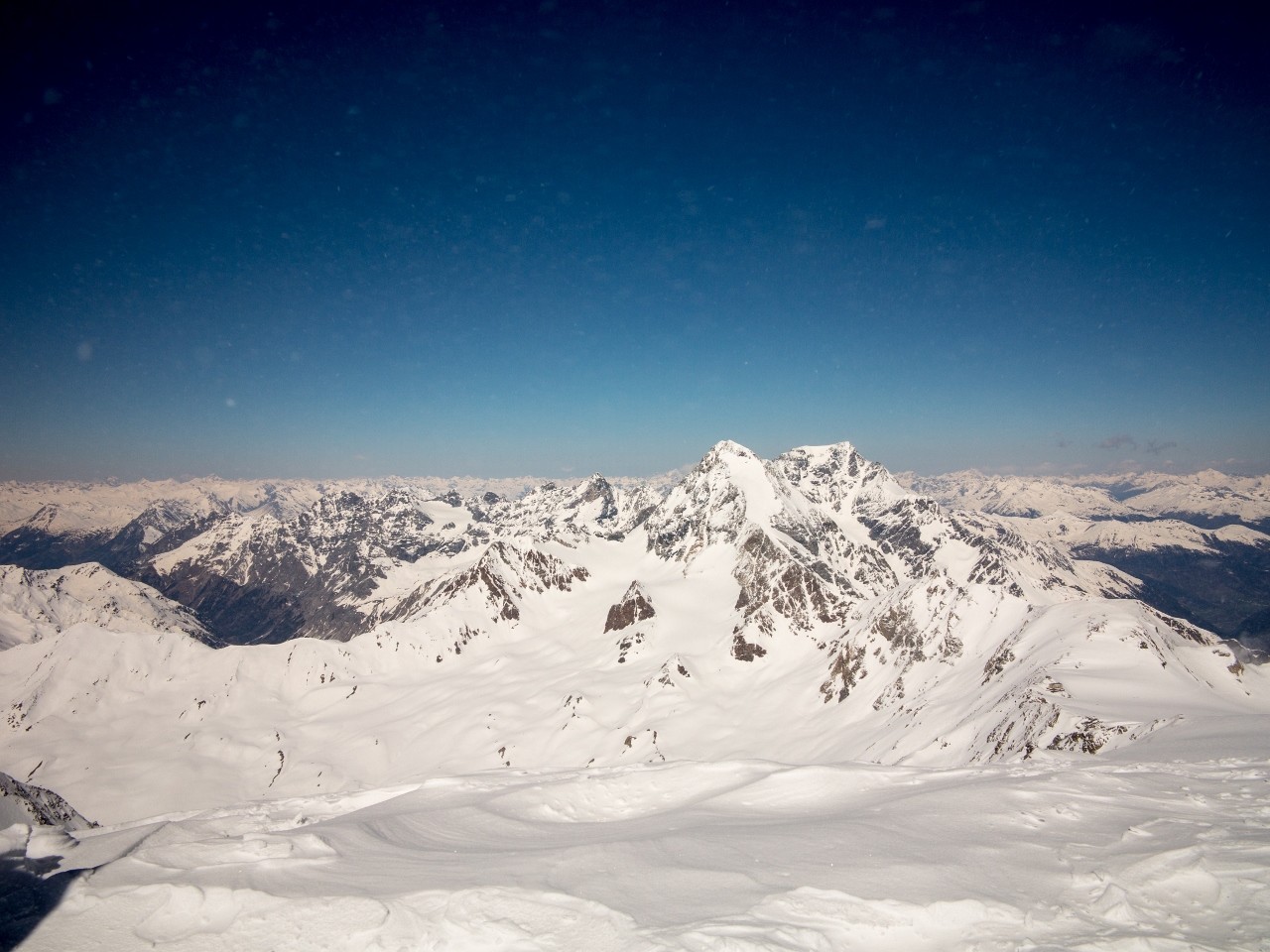 Panoramica dalla croce