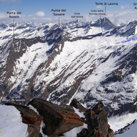 Panorama versant de l'Arolla (Vallon de Valeille)