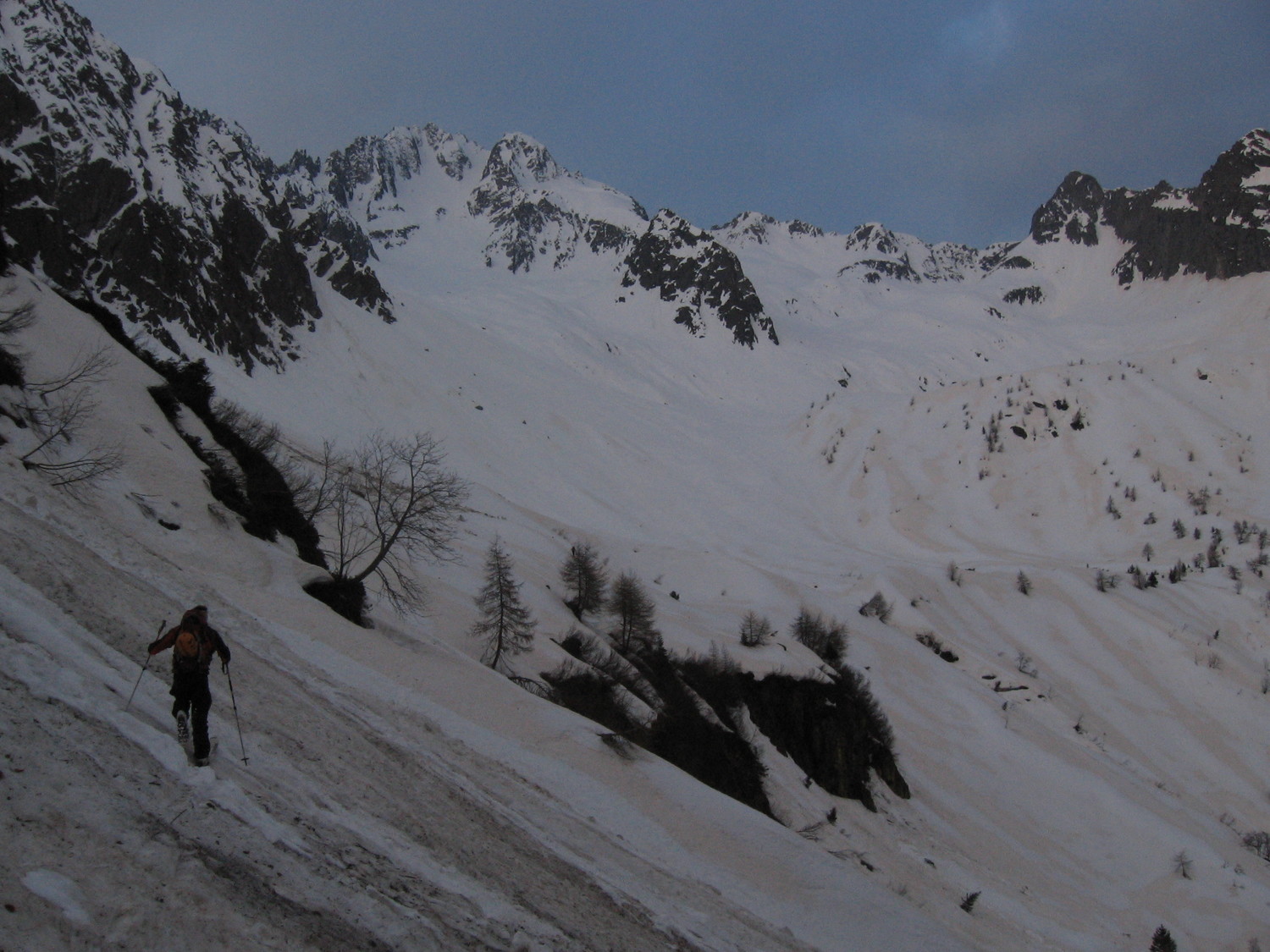 Traverso dal Rifugio Petit-Pierre alla Conca di Pozzuolo