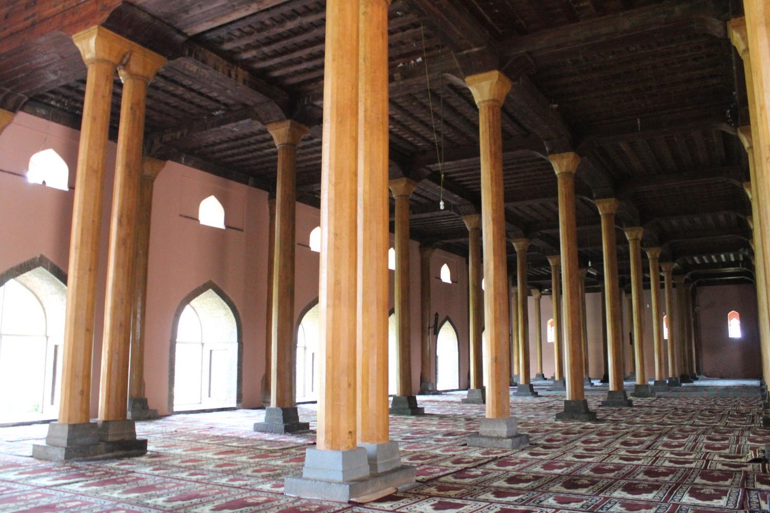 La mosquée de Srinagar