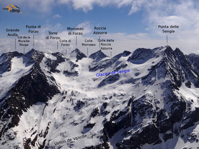 Vallon du glacier de  Sengie