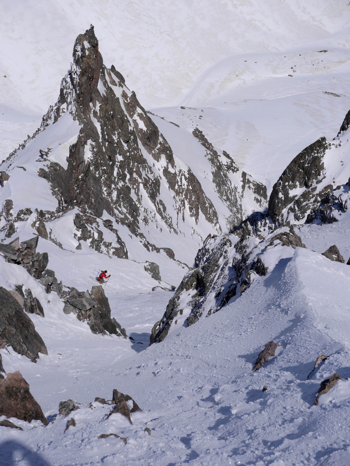 au début, ça zig zag entre les cailloux