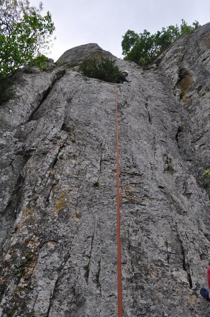Secteur de la Roche "Le gain se barre" 5B