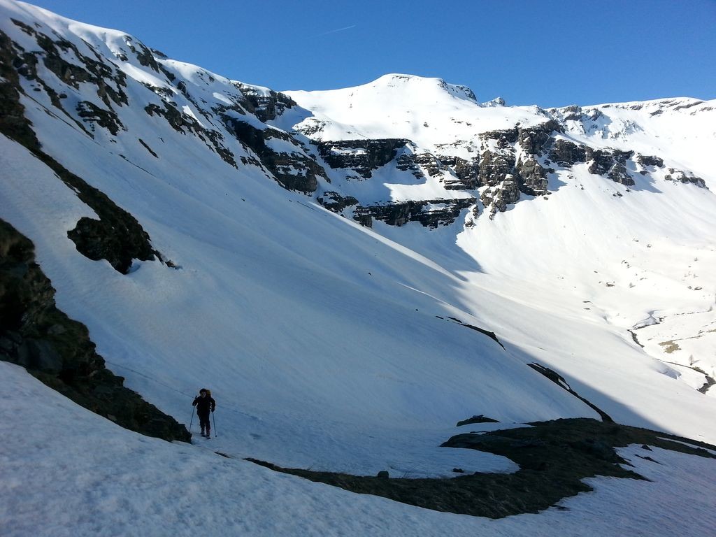 Dans les Barres des Balmettes