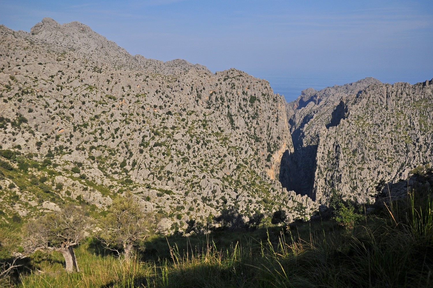 l'entaille du torrent de pareis
