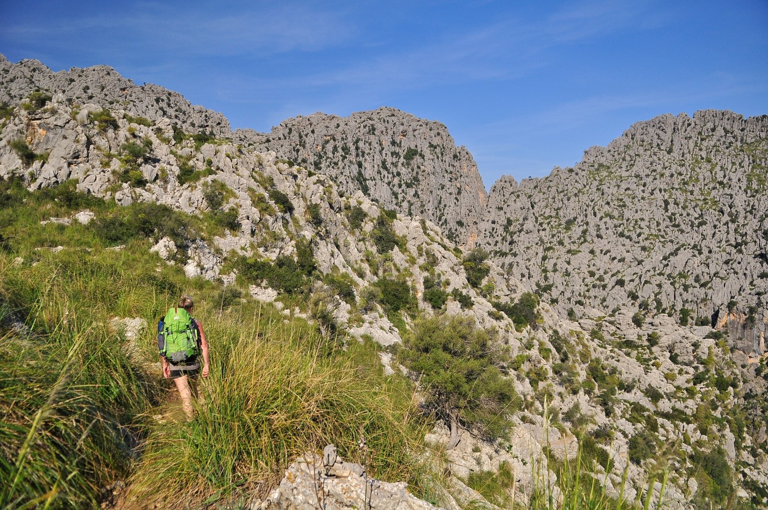 les dessus du torrent de Pareis