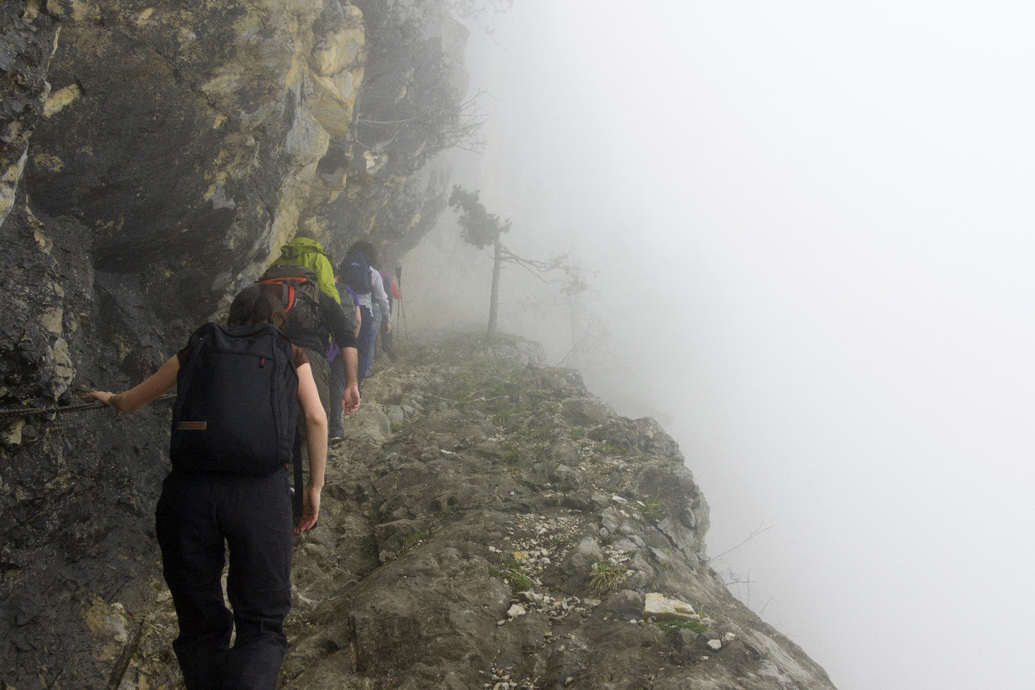 quite a misty day