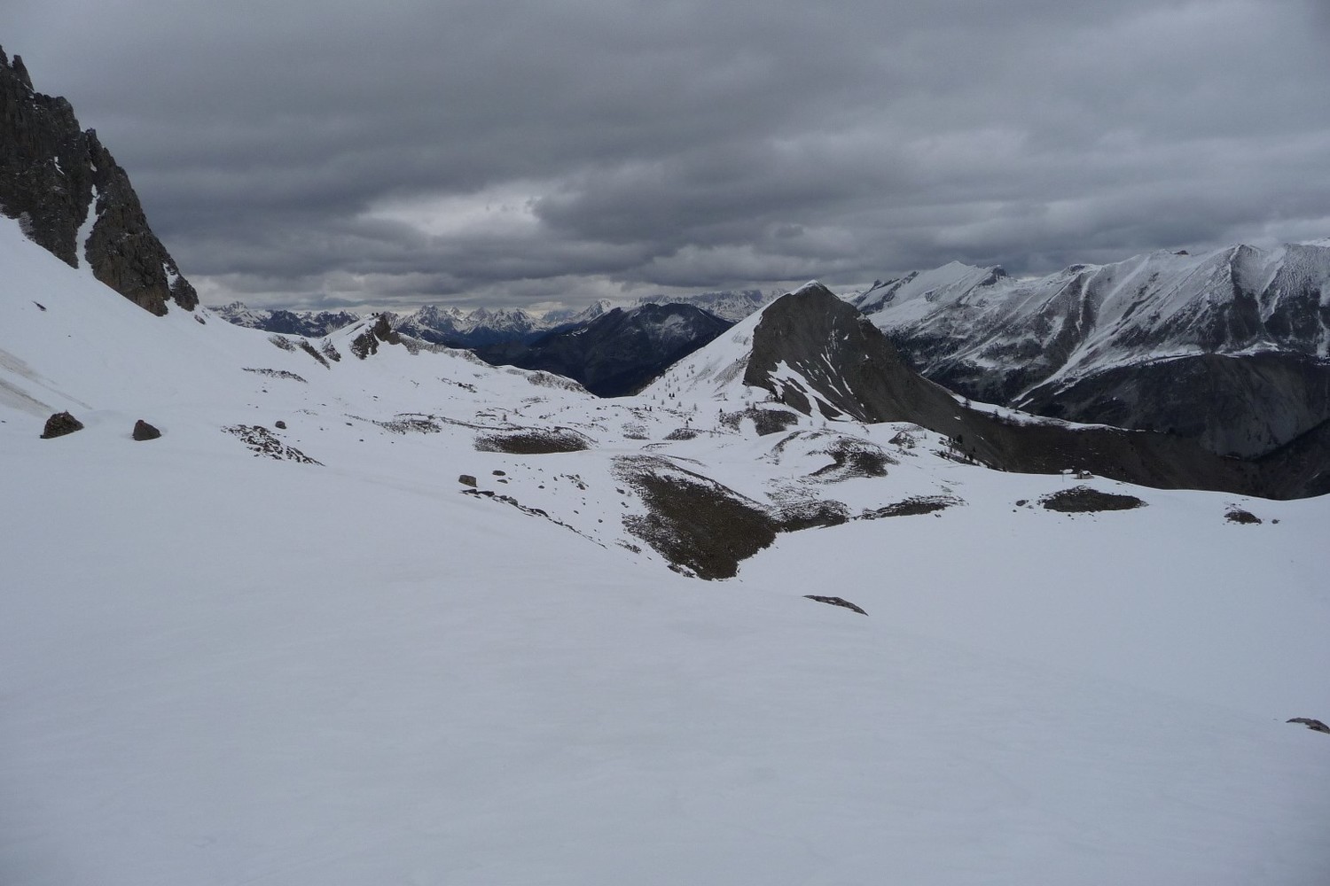 La grande traversée au dessus du lac.