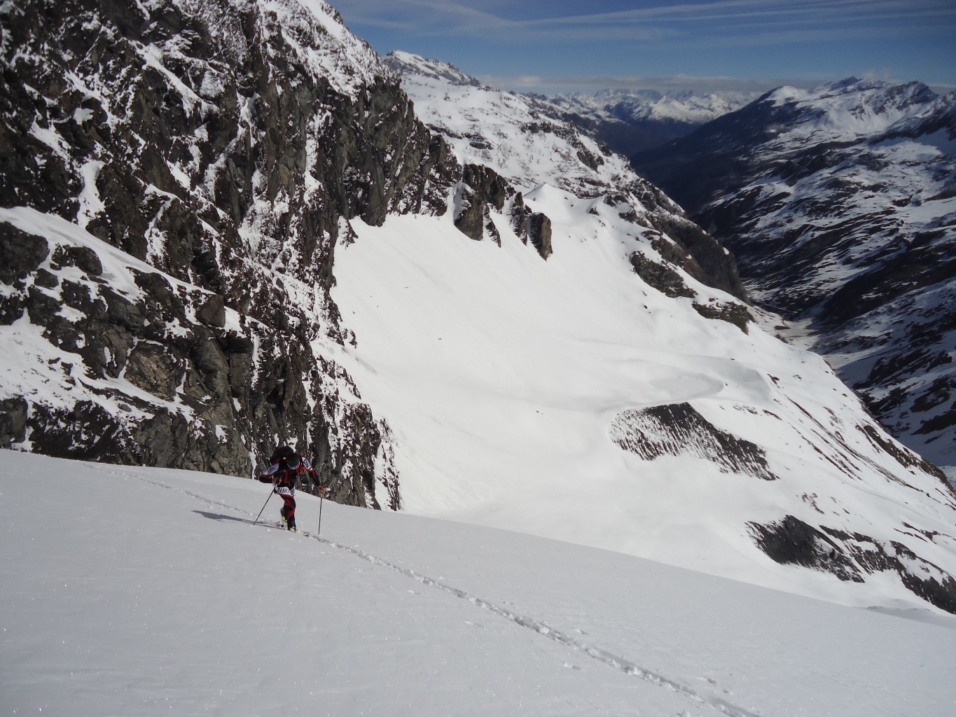Plattes des Chamois: dò il cambio a Fabio