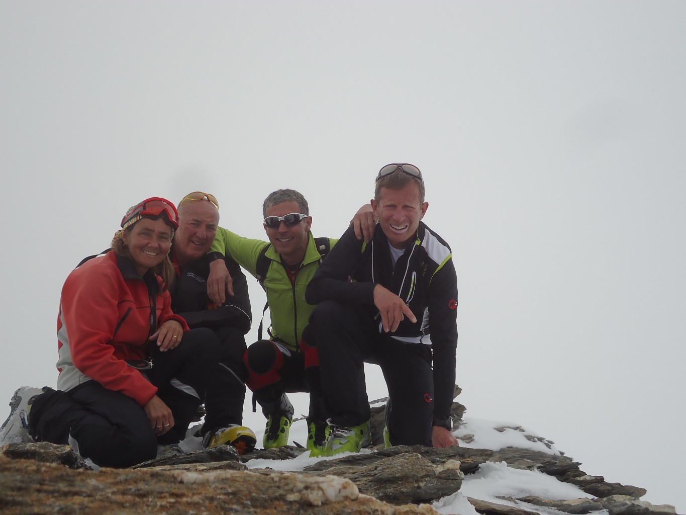 Plattes des Chamois: foto di gruppo