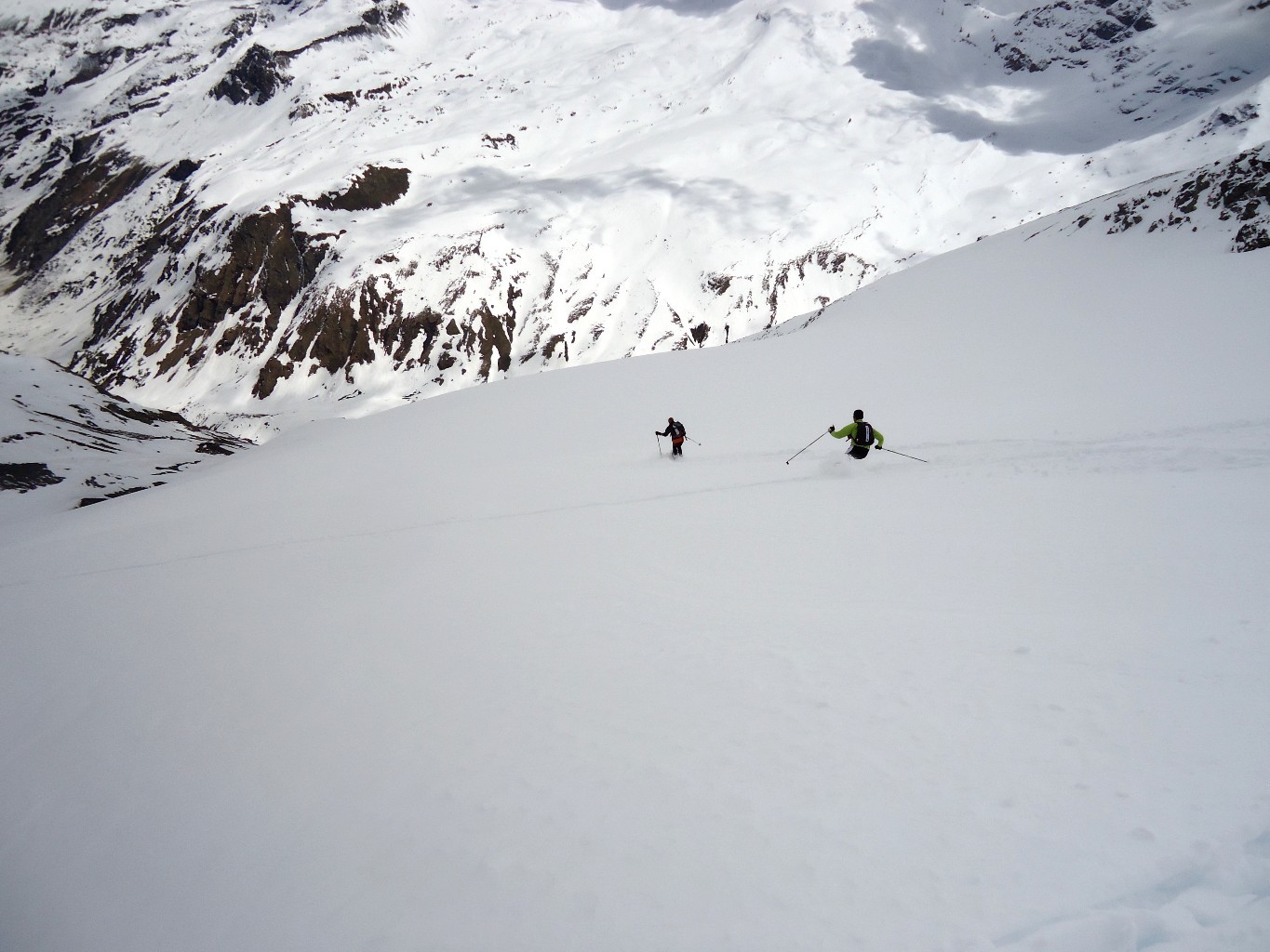 Plattes des Chamois: polvere!