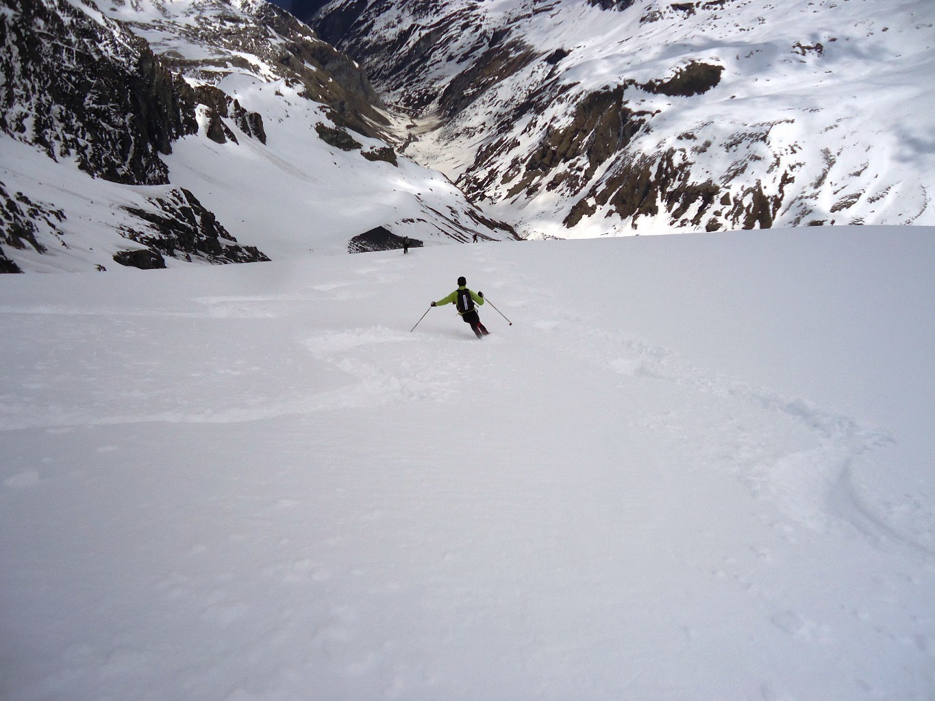Plattes des Chamois: polvere