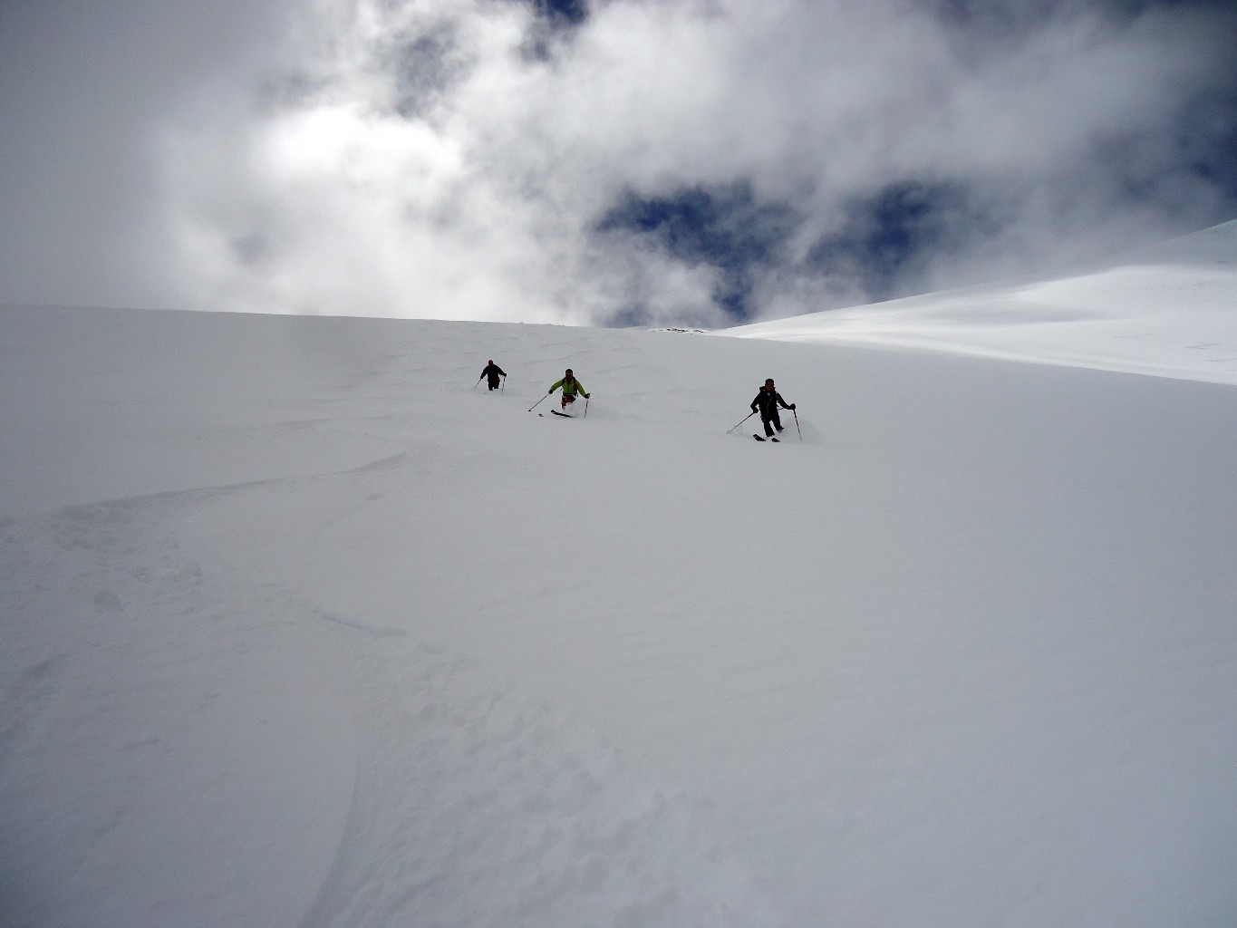 Plattes des Chamois: polvere