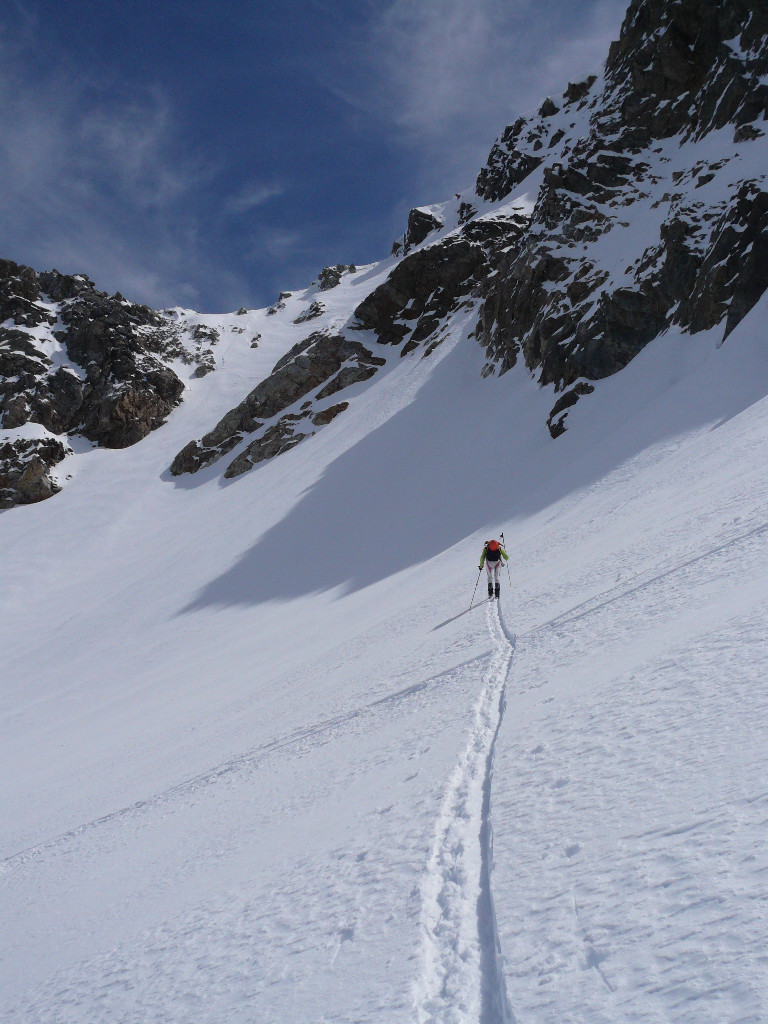 Cime orientale de la Cochette couloir W