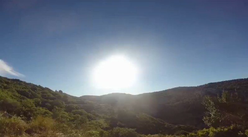 Le beau soleil...