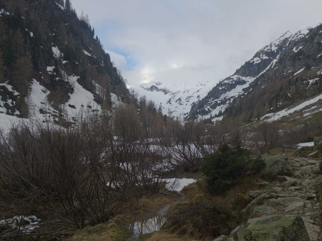 Début du vallon de Bérard