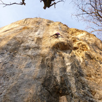 "Comme un Aimant", un 8a majeur de la falaise.