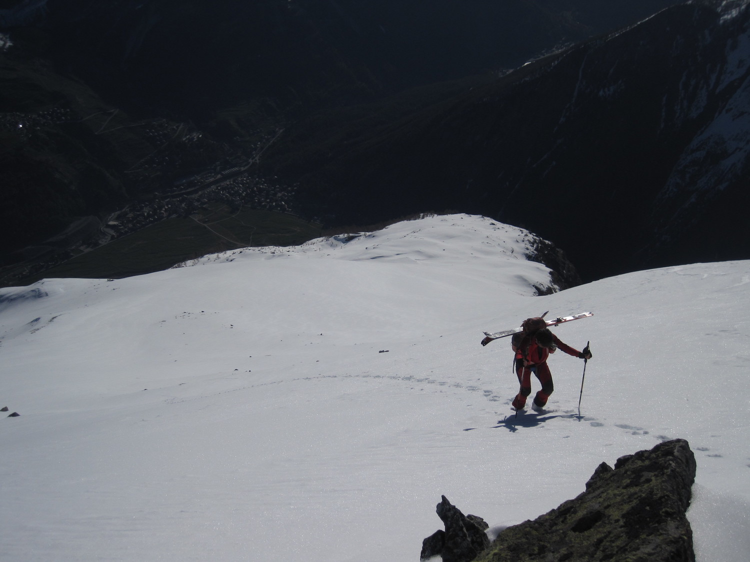 1500m piu' in basso Cogne