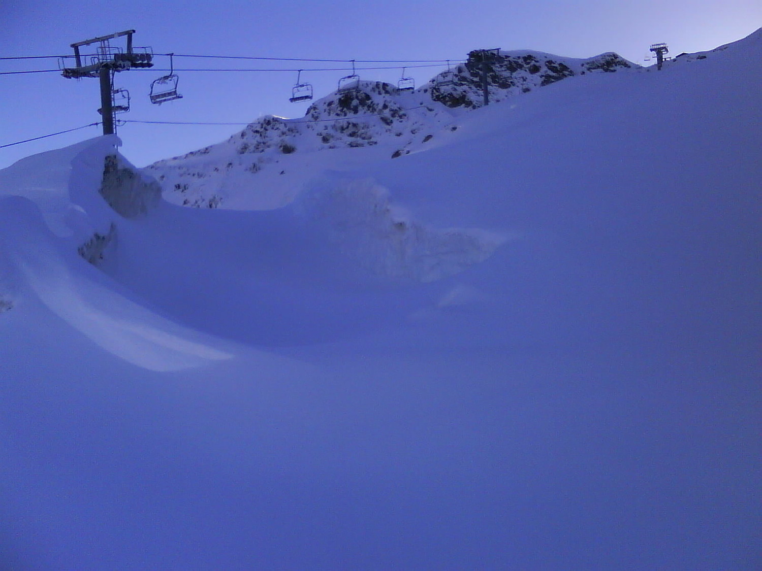 Encore de la neige!