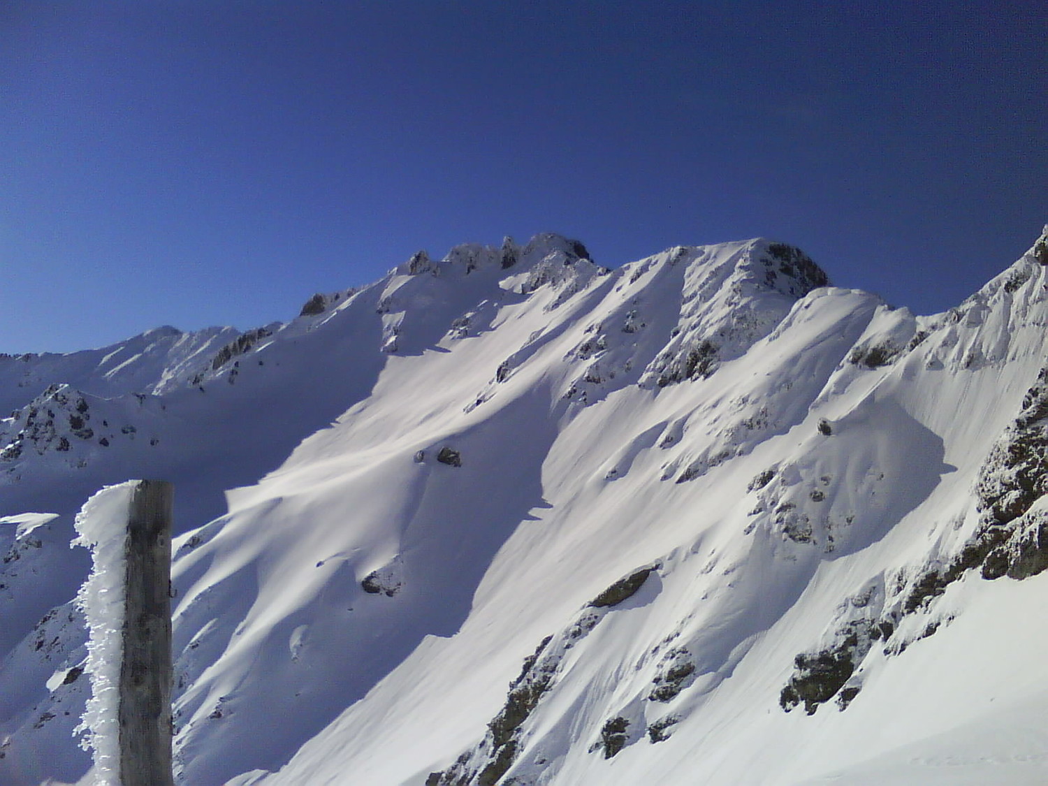 Dent du Pra bien garnie