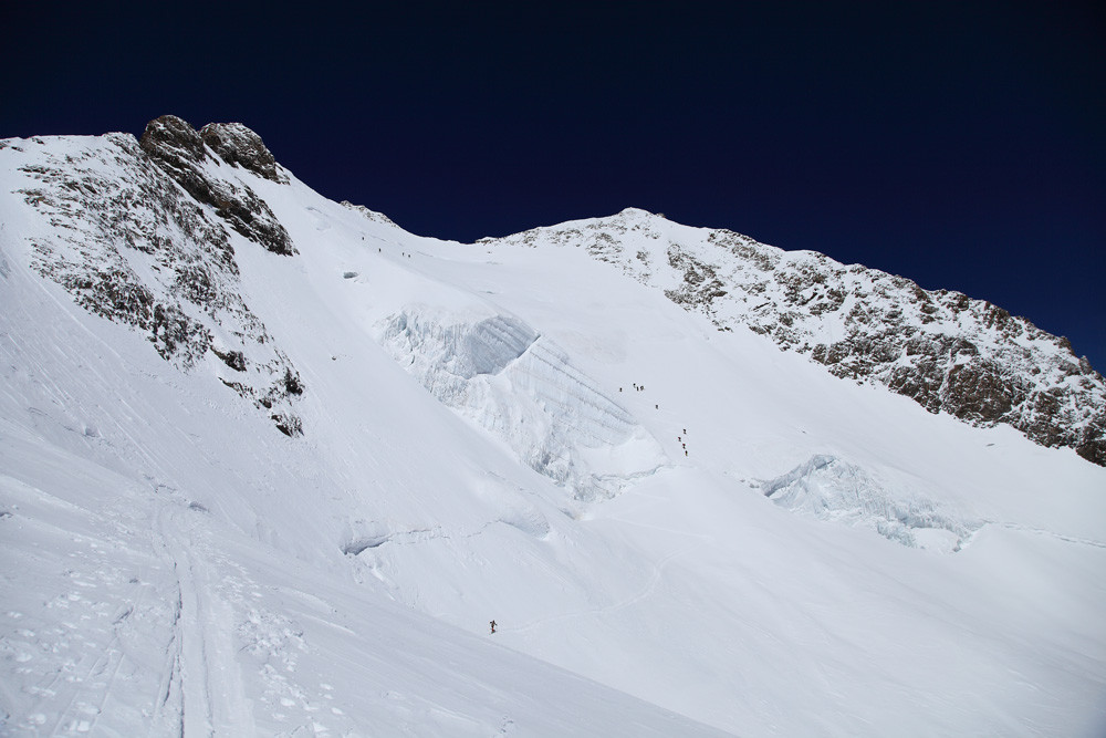 Pendio finale per il Bernina