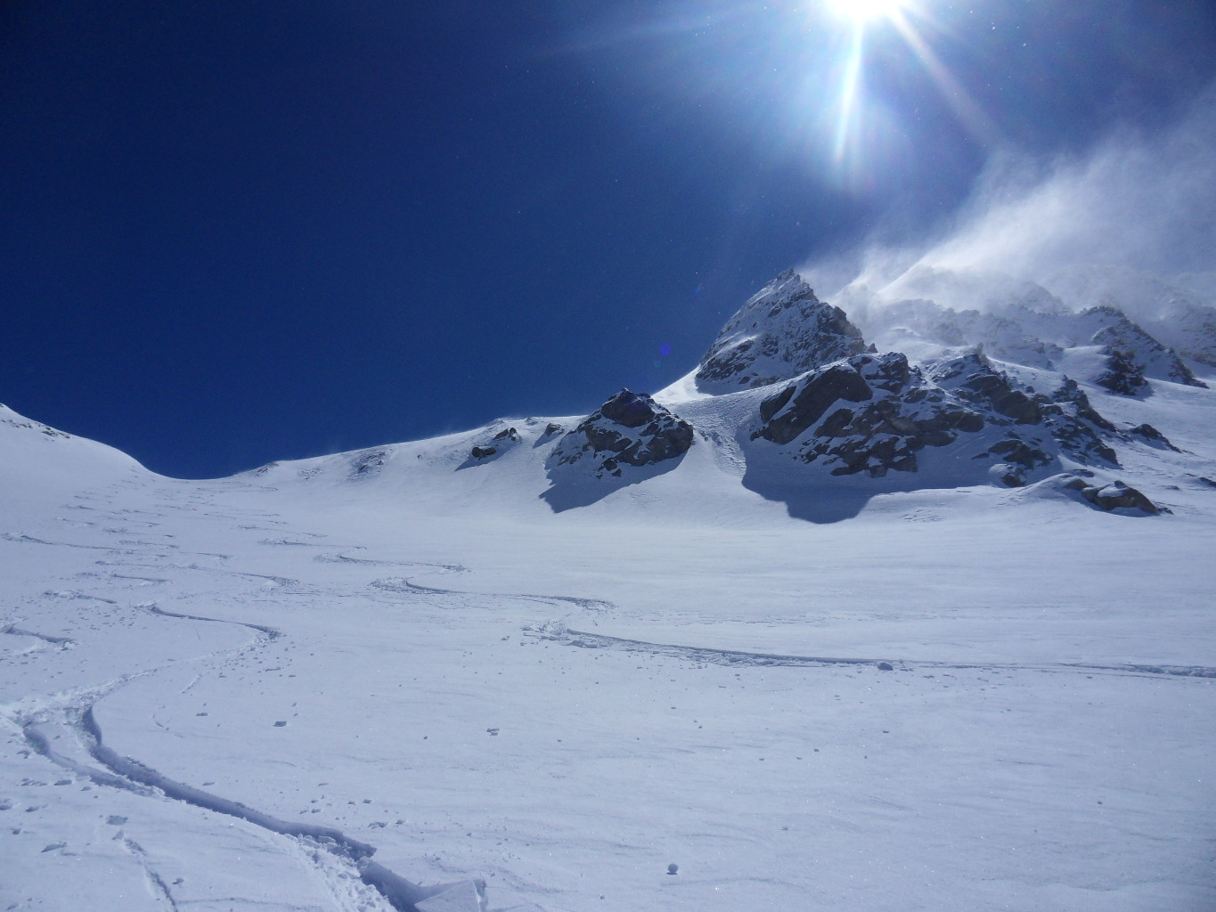cima sempre nel vento