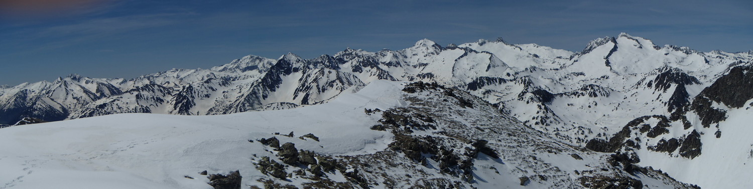 Panorama depuis le Portarras