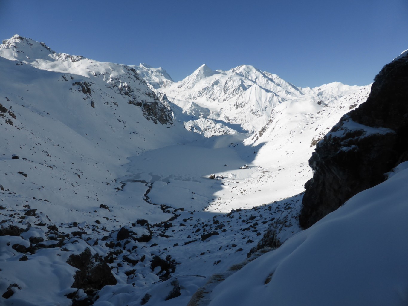 Lac de Louvie et Combins