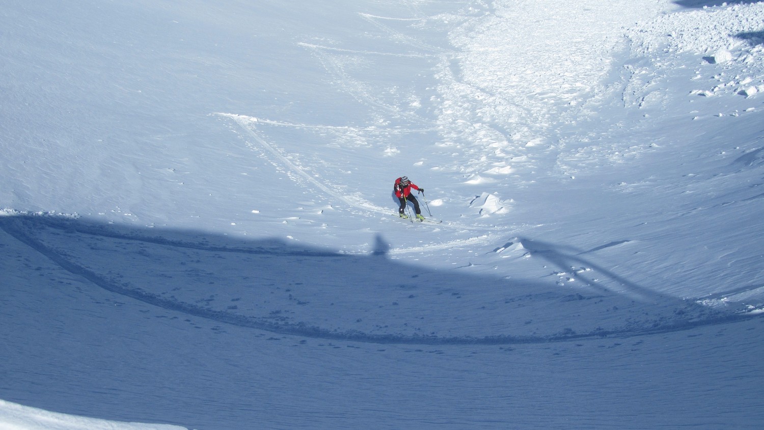 Armando in arrivo alla Bocchetta del Kastel
