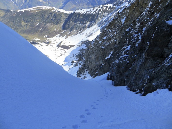 Presque en haut du couloir