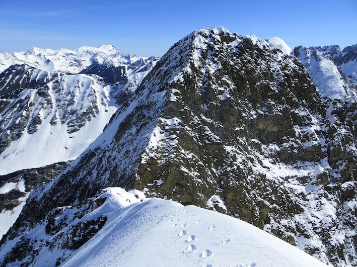 Soum de Marraut (à peine plus haut) vu du sommet