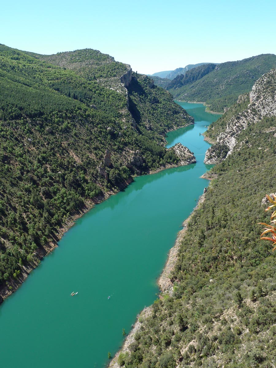 On doit pouvoir trouver pire comme paysage. Beaucoup de flotte cette année.