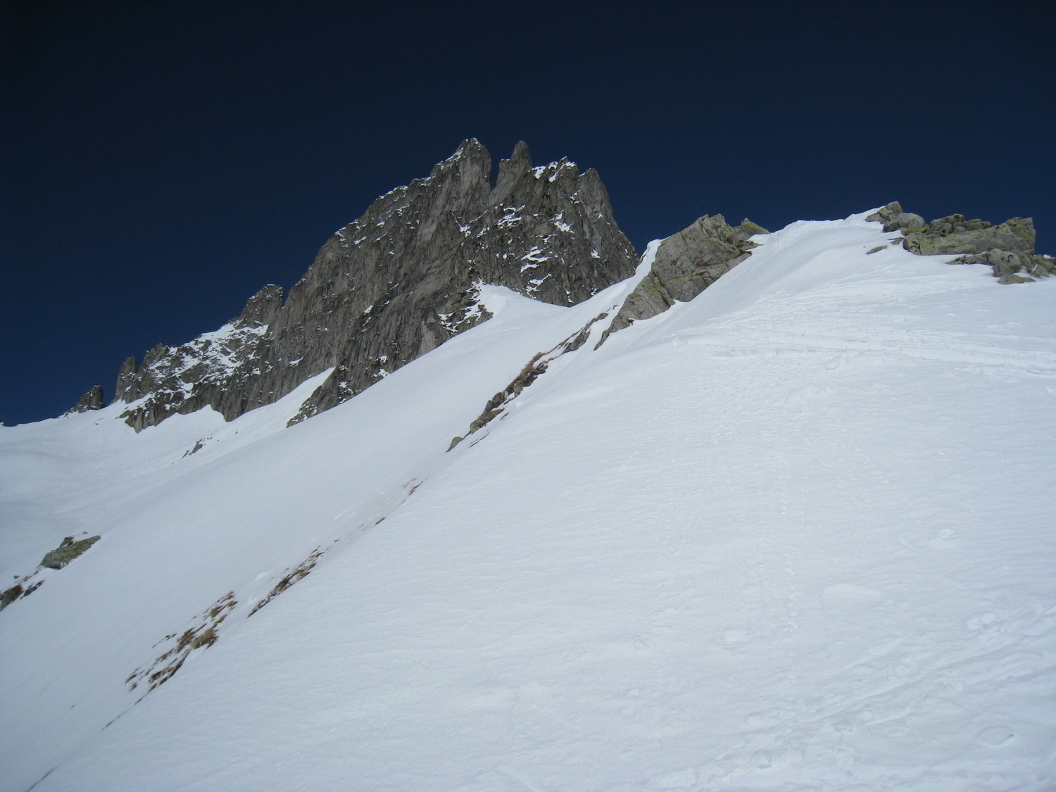 Traversée vers la Combe Valette