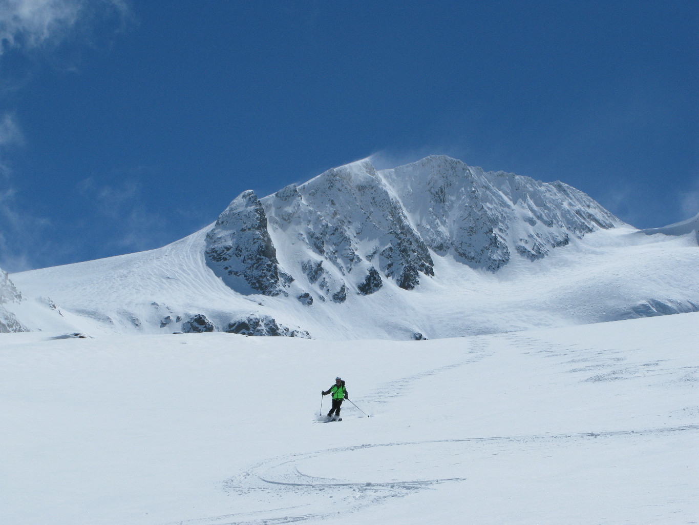 giorgio col piz medel alle spalle