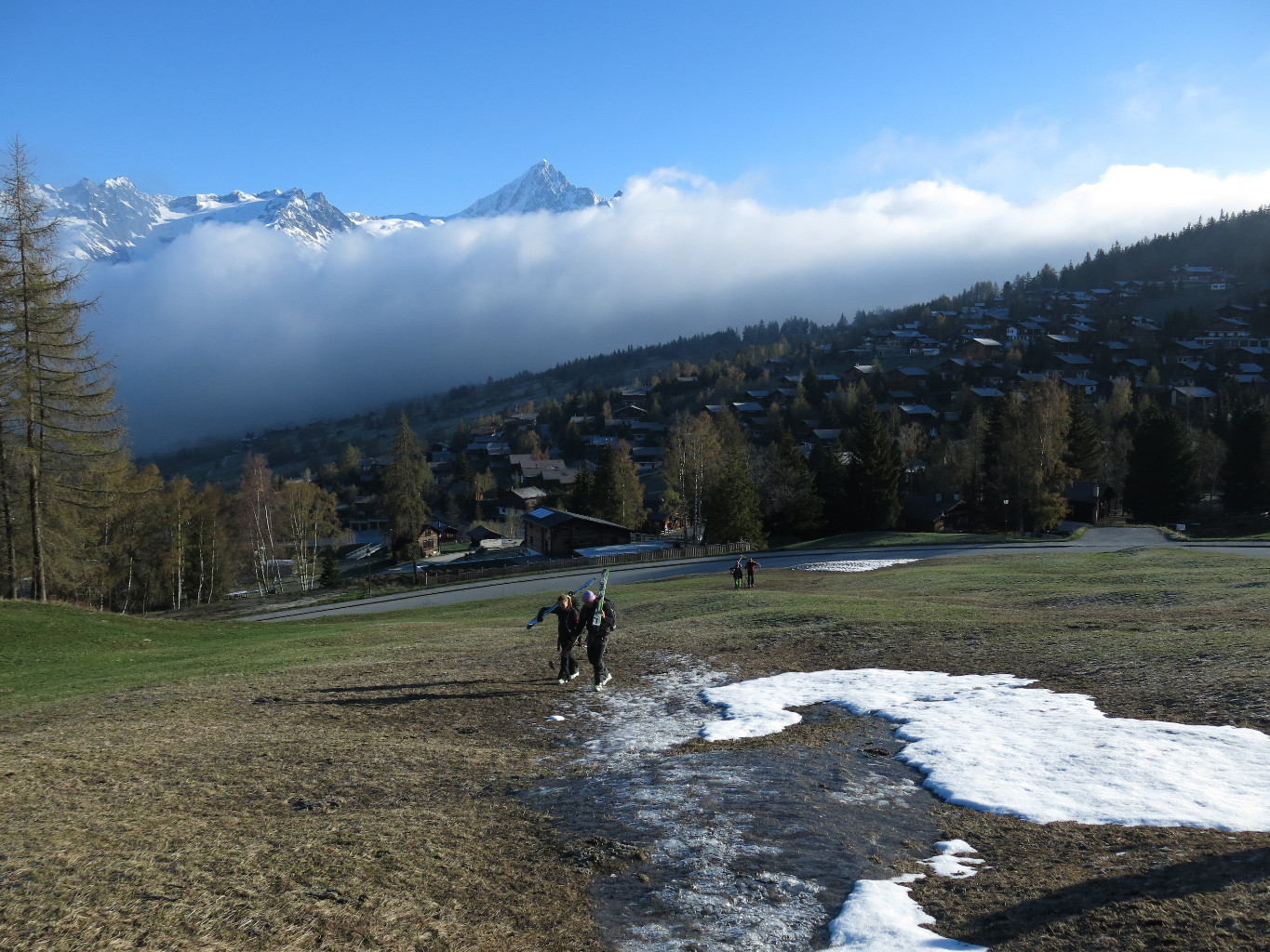 Départ de Bürchen