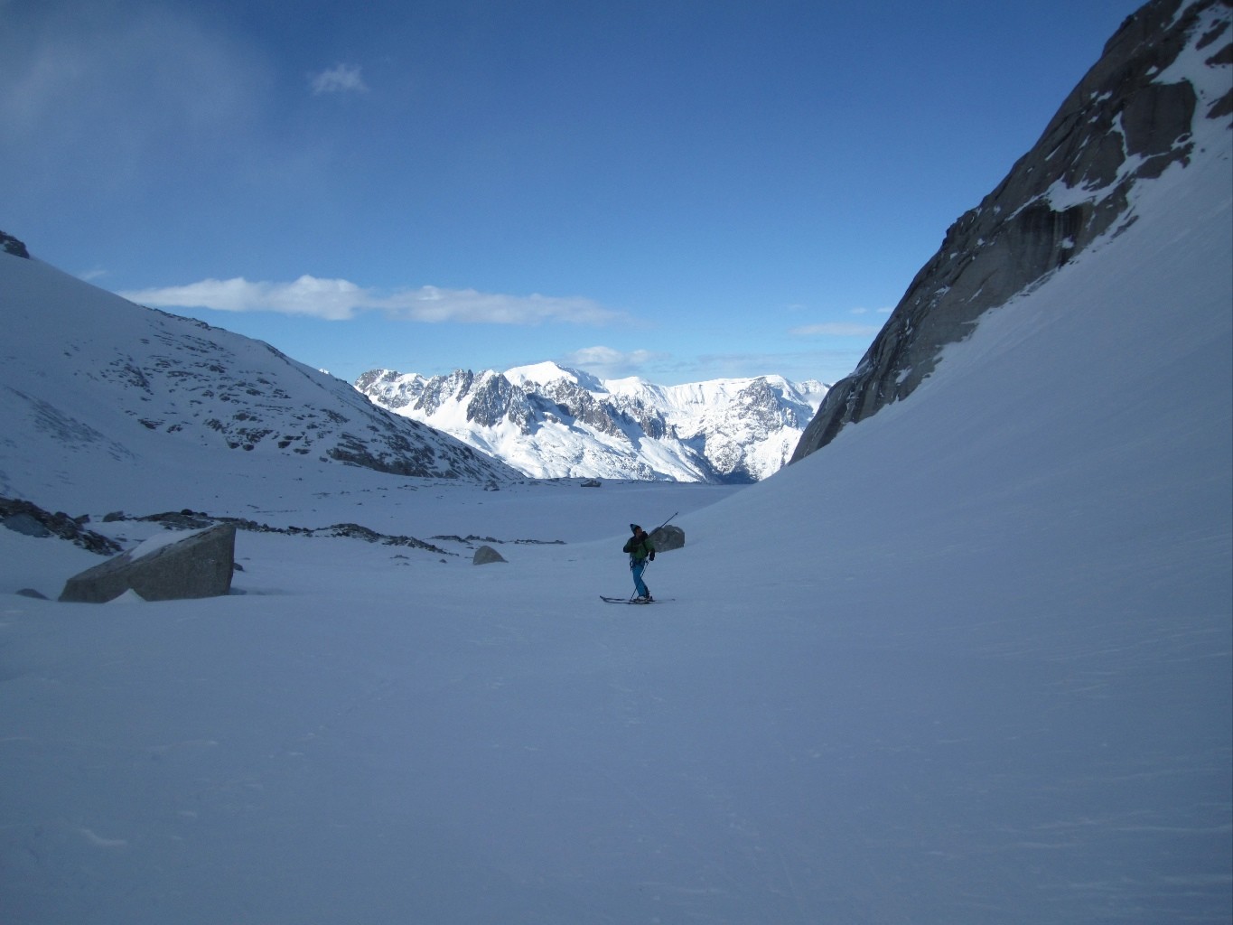 Dans la descente