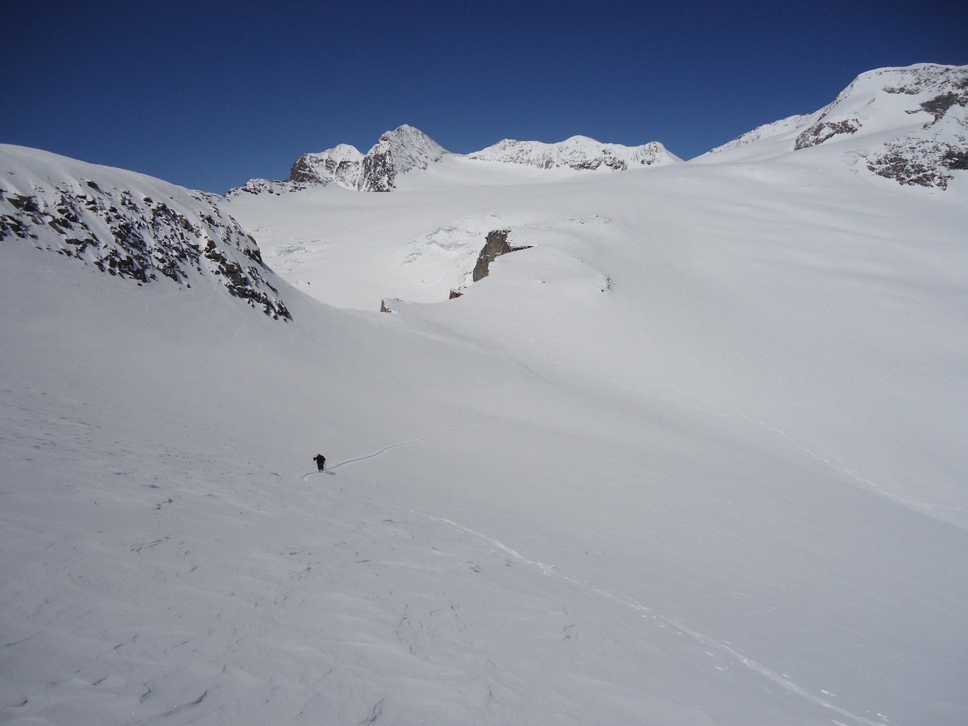 Piz Varuna: lasciamo alle spalle il passo Gembrè