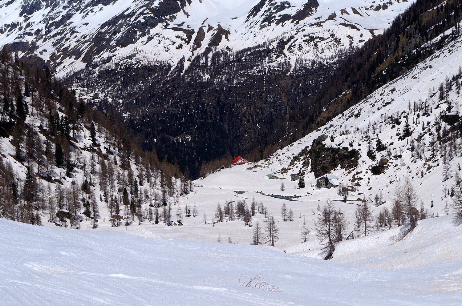 Il rifugio Porro