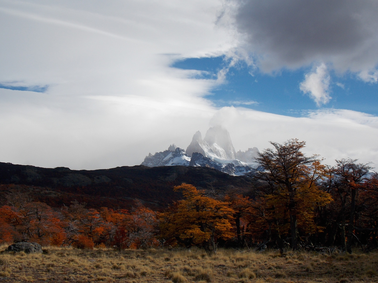Fitz Roy depuis le plateau