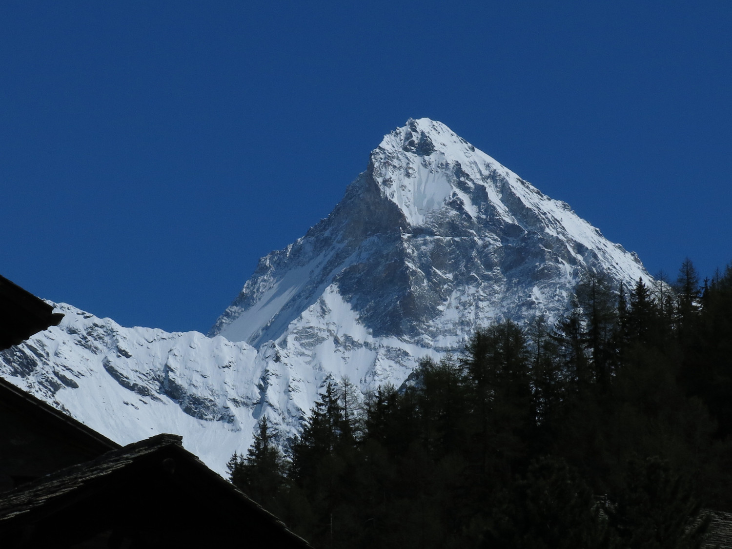 Dent Blanche depuis les Haudères